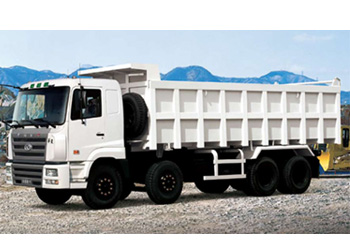 CNG Dump Truck 8 × 4